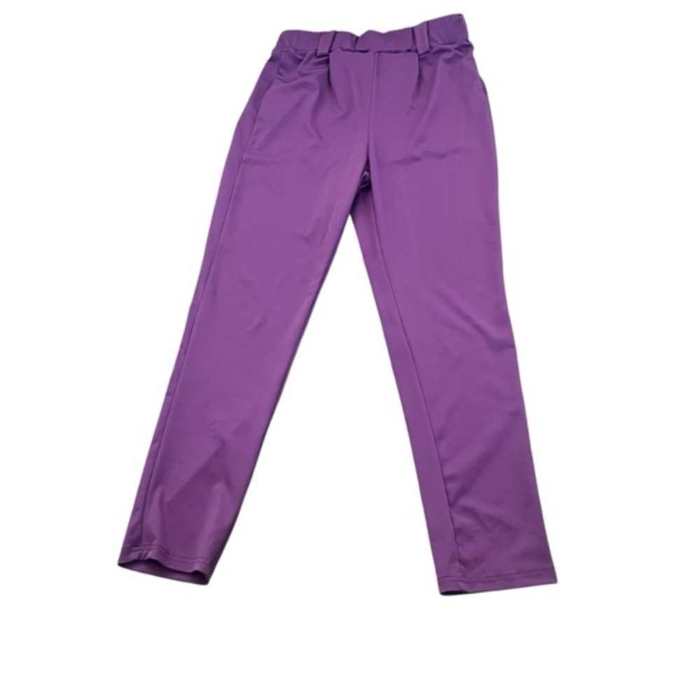 Women’s Purple Stretch Relax Fit Pants Size M